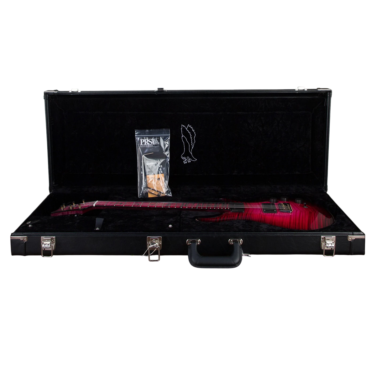 Đàn Guitar Điện PRS DGT Wood Library 10 Top Private Stock, Graveyard Red Glow w/Case