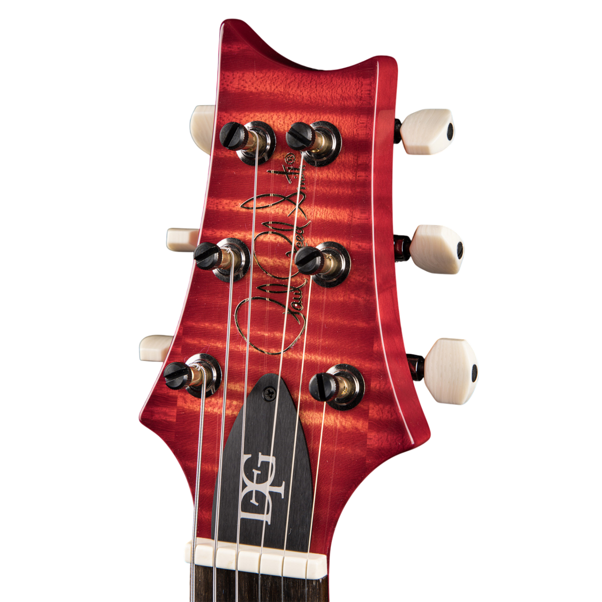 Đàn Guitar Điện PRS DGT Wood Library 10 Top, Blood Orange w/Case