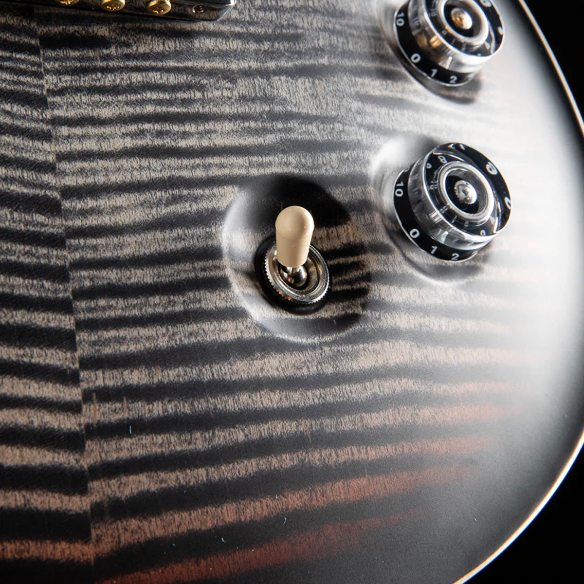 Đàn Guitar Điện PRS DGT Wood Library 10 Top, Charcoal Tri Color Burst w/Case