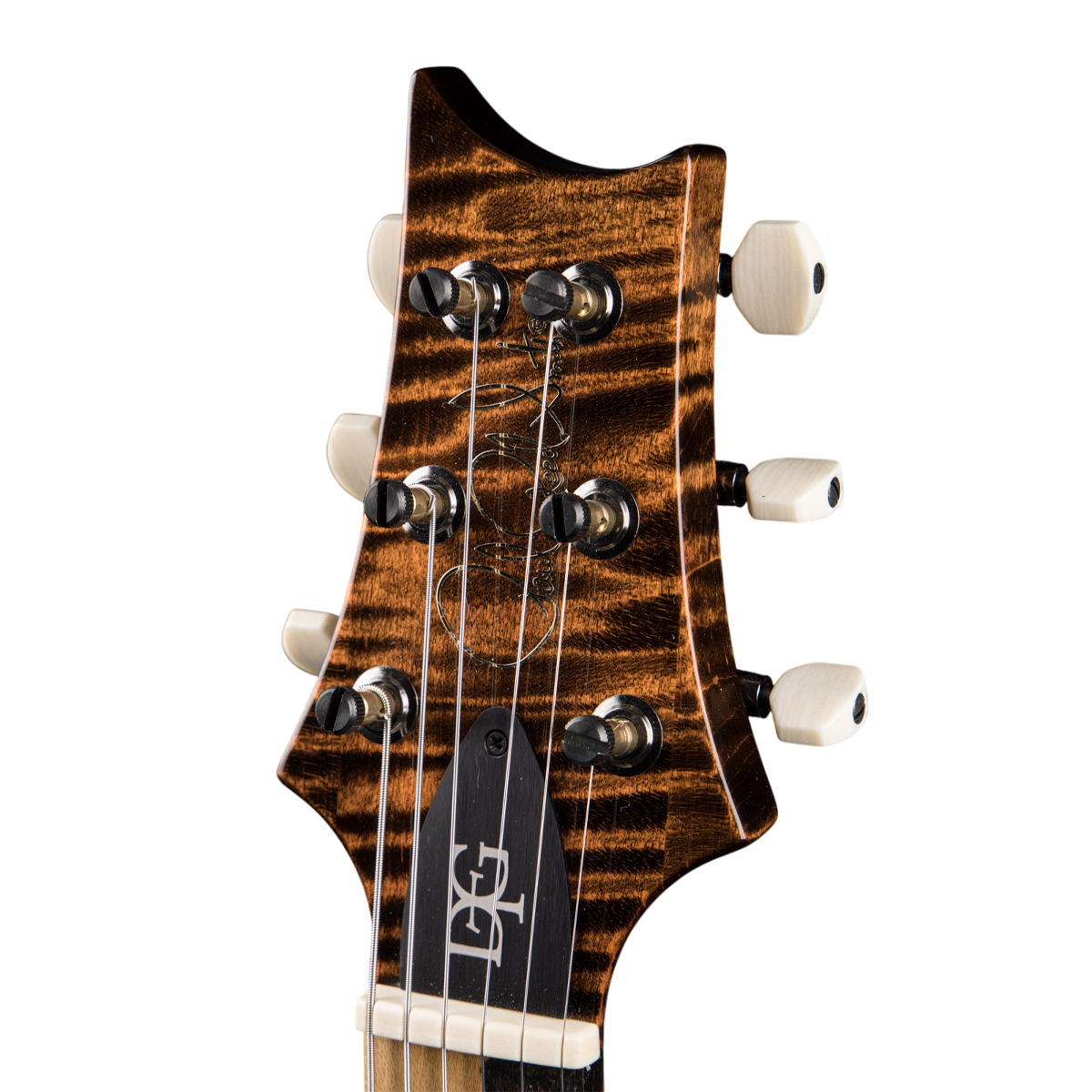 Đàn Guitar Điện PRS DGT Wood Library 10 Top, Orange Tiger w/Case