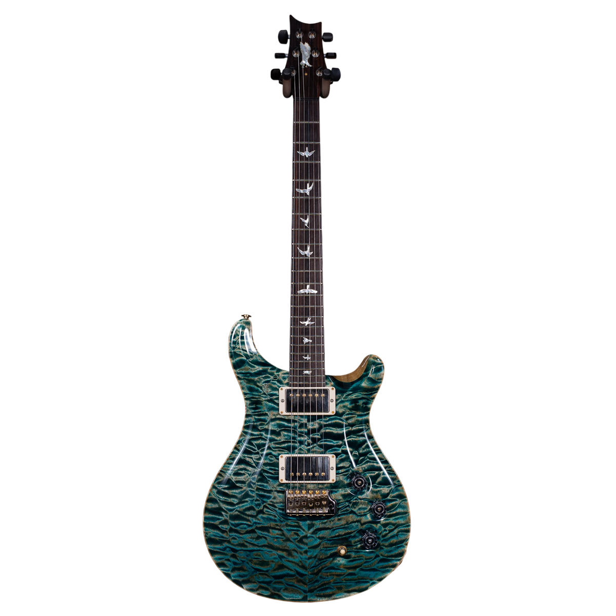 Đàn Guitar Điện PRS DGT Wood Library 10 Top Private Stock, Blue Steel w/Case