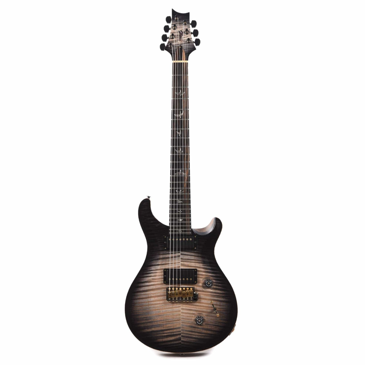 Đàn Guitar Điện PRS DGT Wood Library 10 Top Private Stock, Charcoal Glow Smoked Burst w/Case