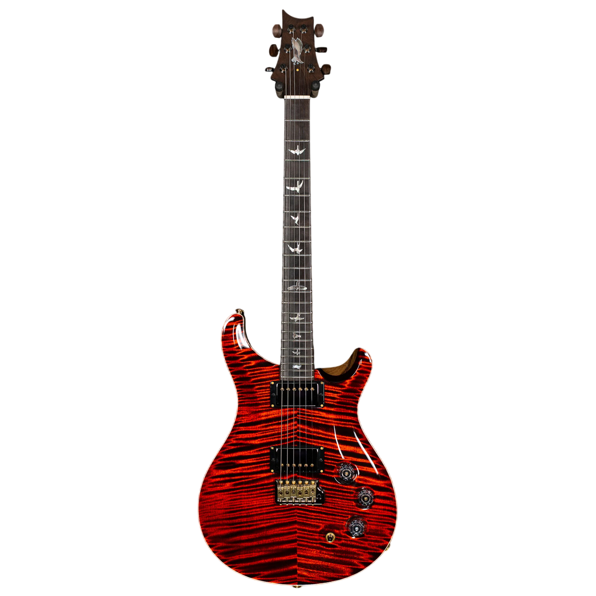 Đàn Guitar Điện PRS DGT Wood Library 10 Top Private Stock, Semi Hollow Magma w/Case
