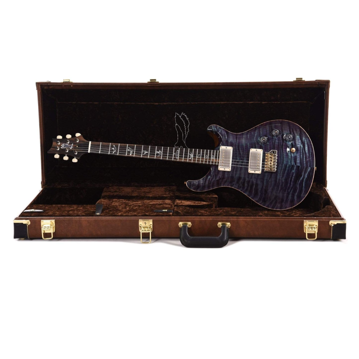 Đàn Guitar Điện PRS DGT Wood Library 10 Top Private Stock, Northern Lights Glow w/Case