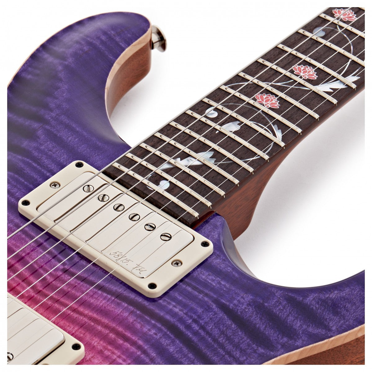 Đàn Guitar Điện PRS Custom 24 Wood Library 10 Top Private Stock, Blooming Lotus Glow w/Case