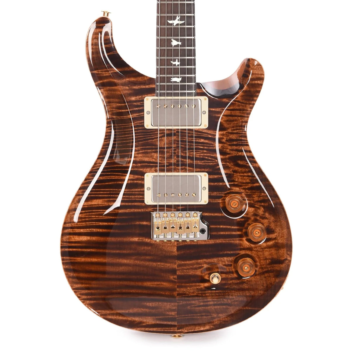 Đàn Guitar Điện PRS DGT Wood Library 10 Top, Flame Copperhead w/Case