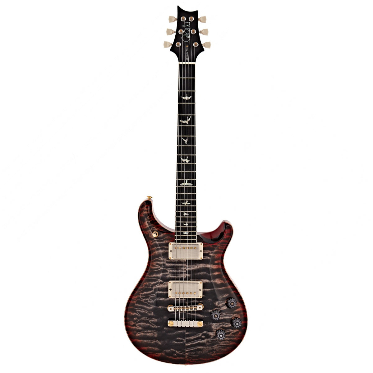 Đàn Guitar Điện PRS McCarty 594 Wood Library 10 Top, Quilt Charcoal Cherry Burst w/Case
