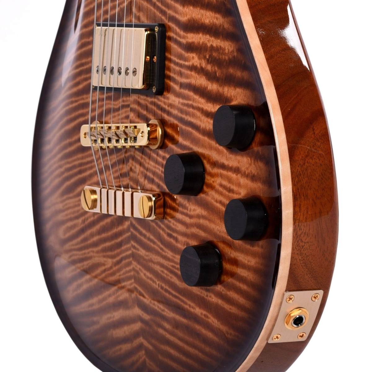 Đàn Guitar Điện PRS McCarty 594 Wood Library 10 Top Private Stock, Copperhead Smoked Burst w/Case