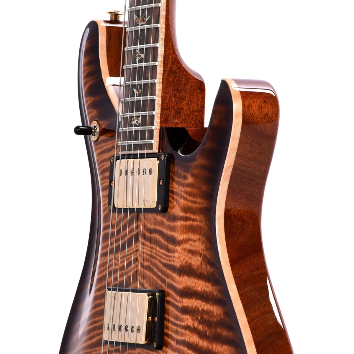 Đàn Guitar Điện PRS McCarty 594 Wood Library 10 Top Private Stock, Copperhead Smoked Burst w/Case