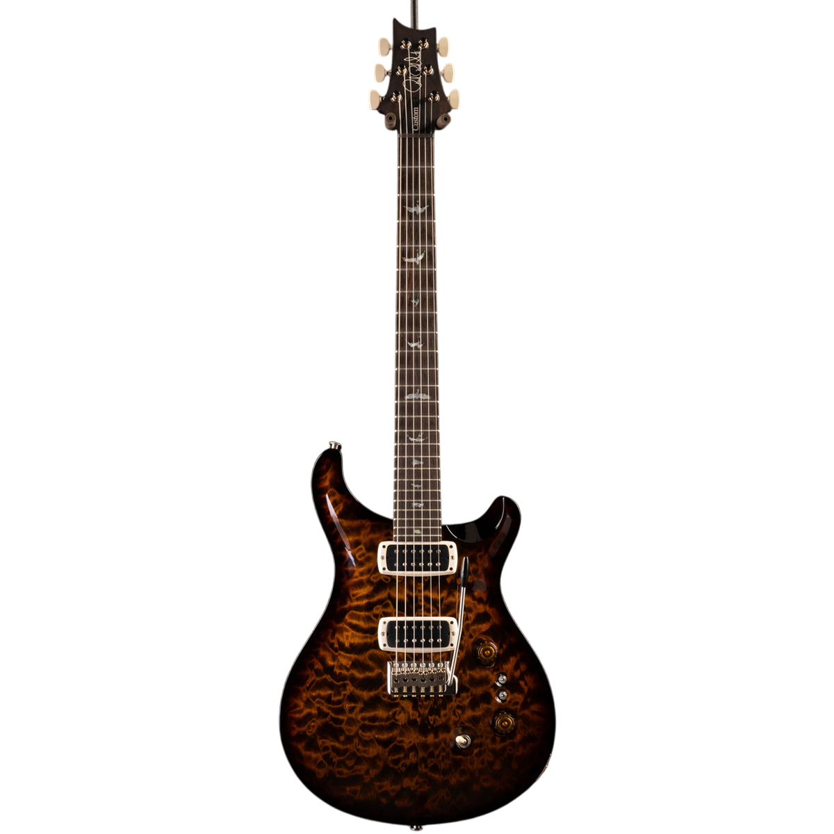 Đàn Guitar Điện PRS McCarty 594 Wood Library 10 Top, Quilt Black Gold Wrap Burst w/Case