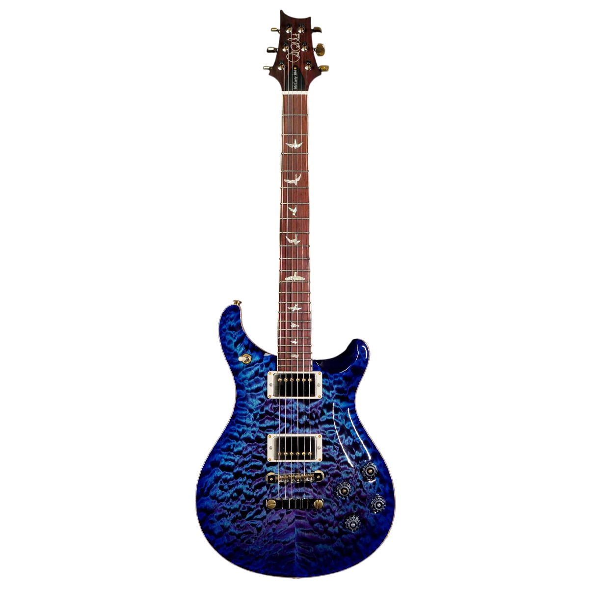 Đàn Guitar Điện PRS McCarty 594 Wood Library 10 Top, Violet Blue Burst w/Case