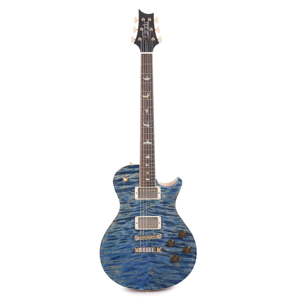 Đàn Guitar Điện PRS McCarty 594 Singlecut Wood Library 10 Top, Quilt Faded Blue Jean w/Case