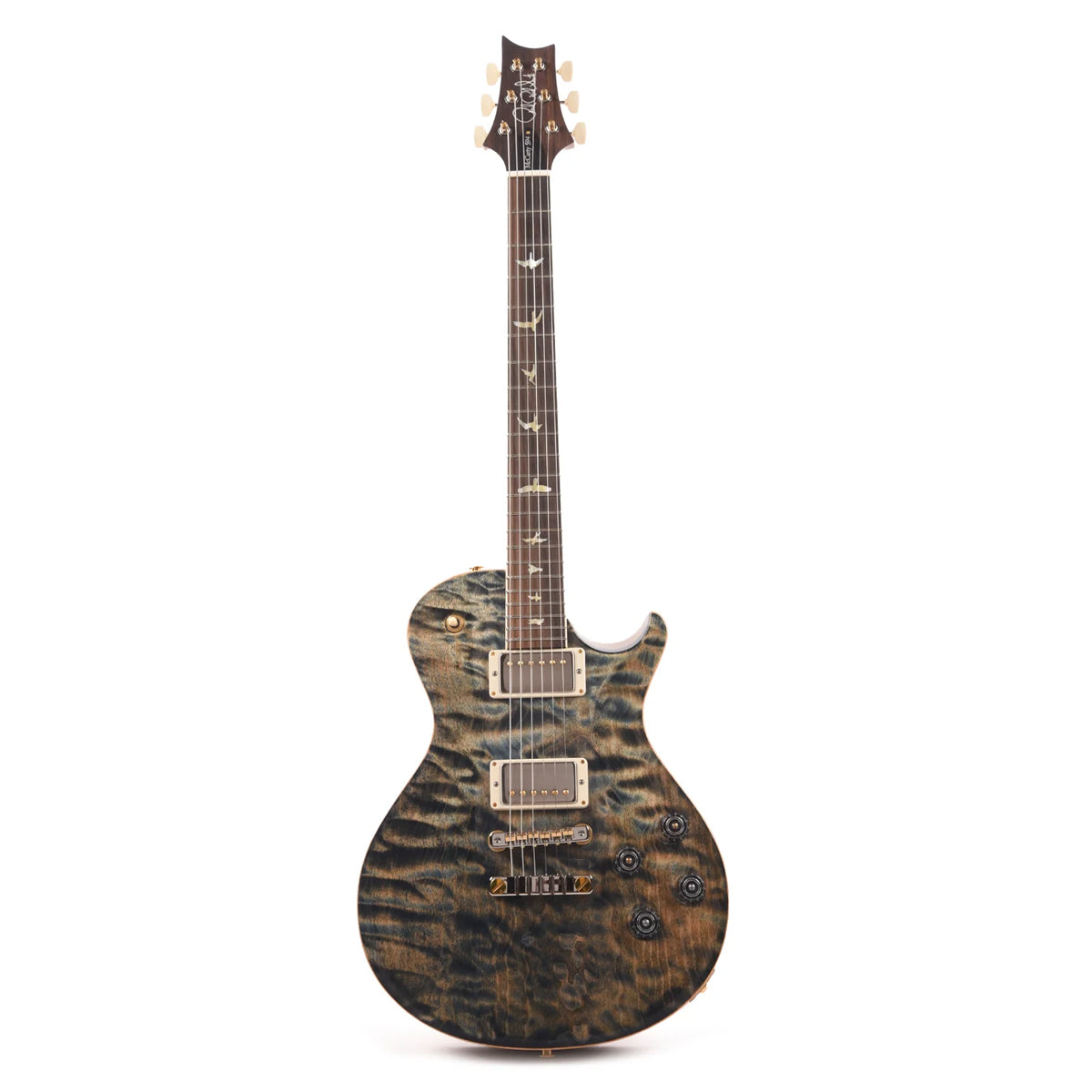 Đàn Guitar Điện PRS McCarty 594 Singlecut Wood Library 10 Top, Quilt Faded Whale Blue w/Case
