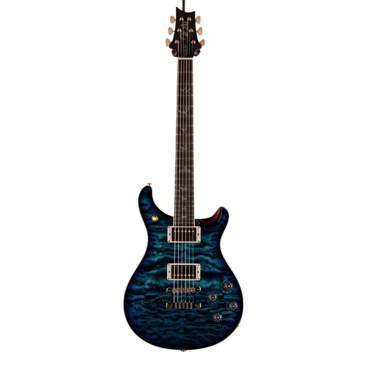 Đàn Guitar Điện PRS McCarty 594 Wood Library 10 Top, Quilt Cobalt Blue w/Case
