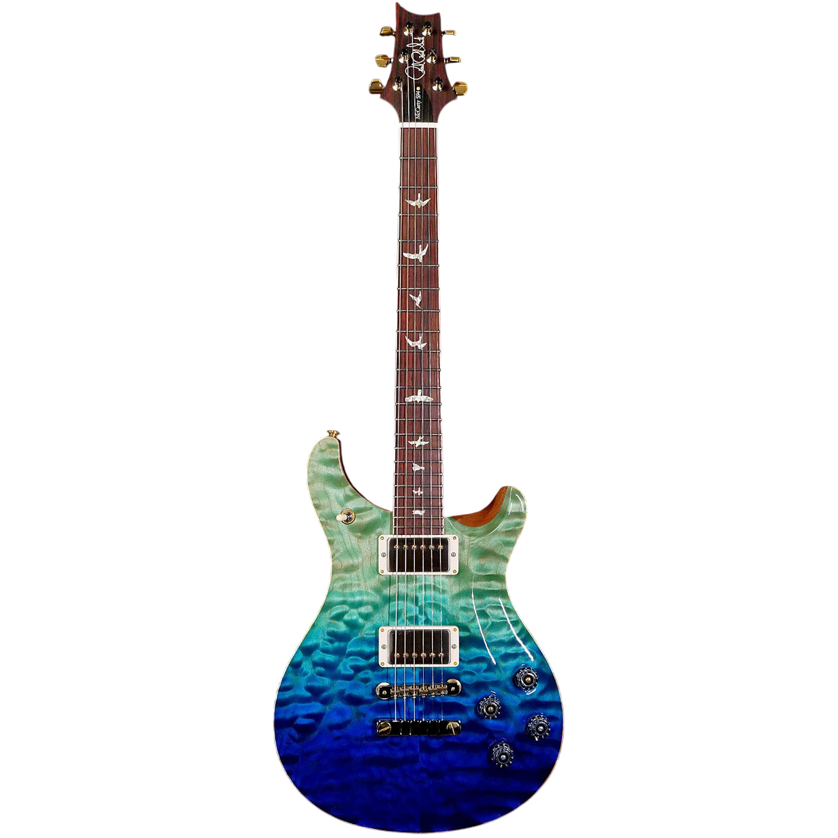 Đàn Guitar Điện PRS McCarty 594 Wood Library 10 Top, Blue Fade w/Case