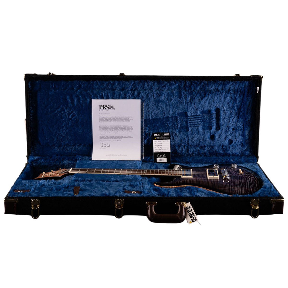 Đàn Guitar Điện PRS McCarty Wood Library 10 Top, Purple Mist w/Case