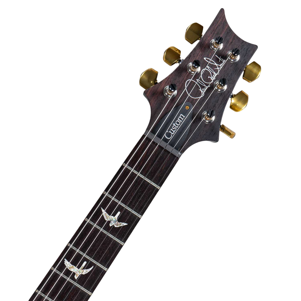 Đàn Guitar Điện PRS Custom 24 Piezo Wood Library 10 Top, Flame Faded Whale Blue w/Case