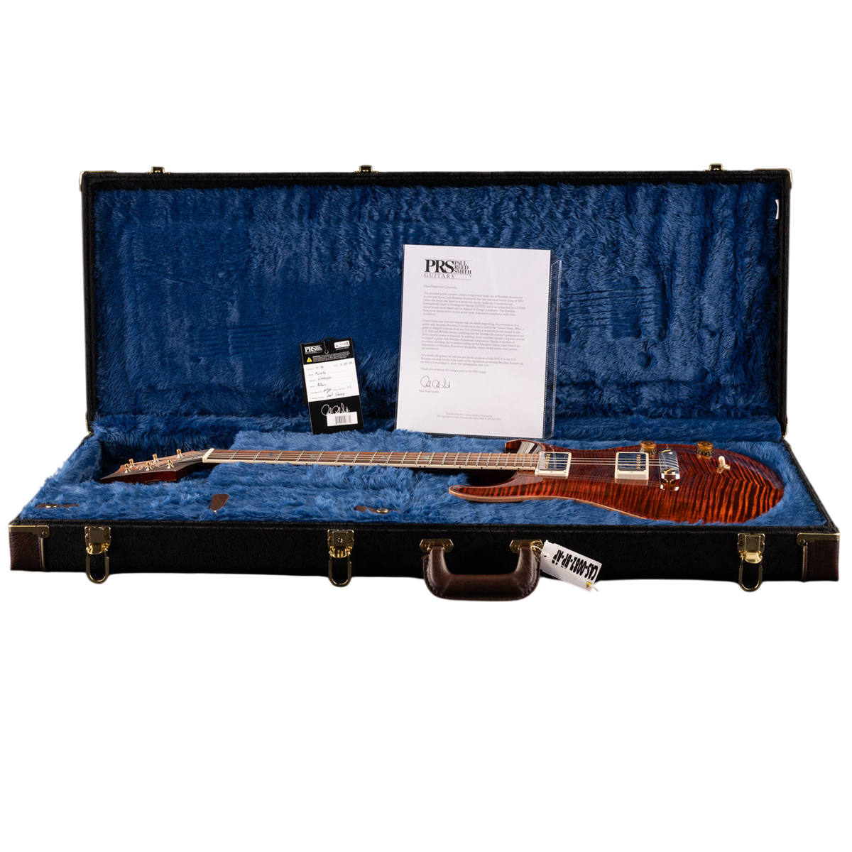 Đàn Guitar Điện PRS McCarty Wood Library 10 Top, Orange Tiger w/Case