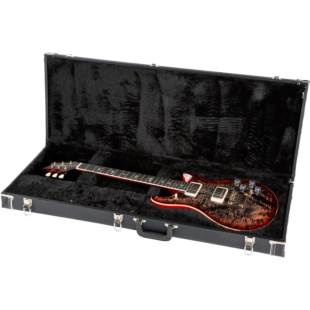 Đàn Guitar Điện PRS McCarty 594 Wood Library 10 Top, Charcoal Cherry Burst w/Case