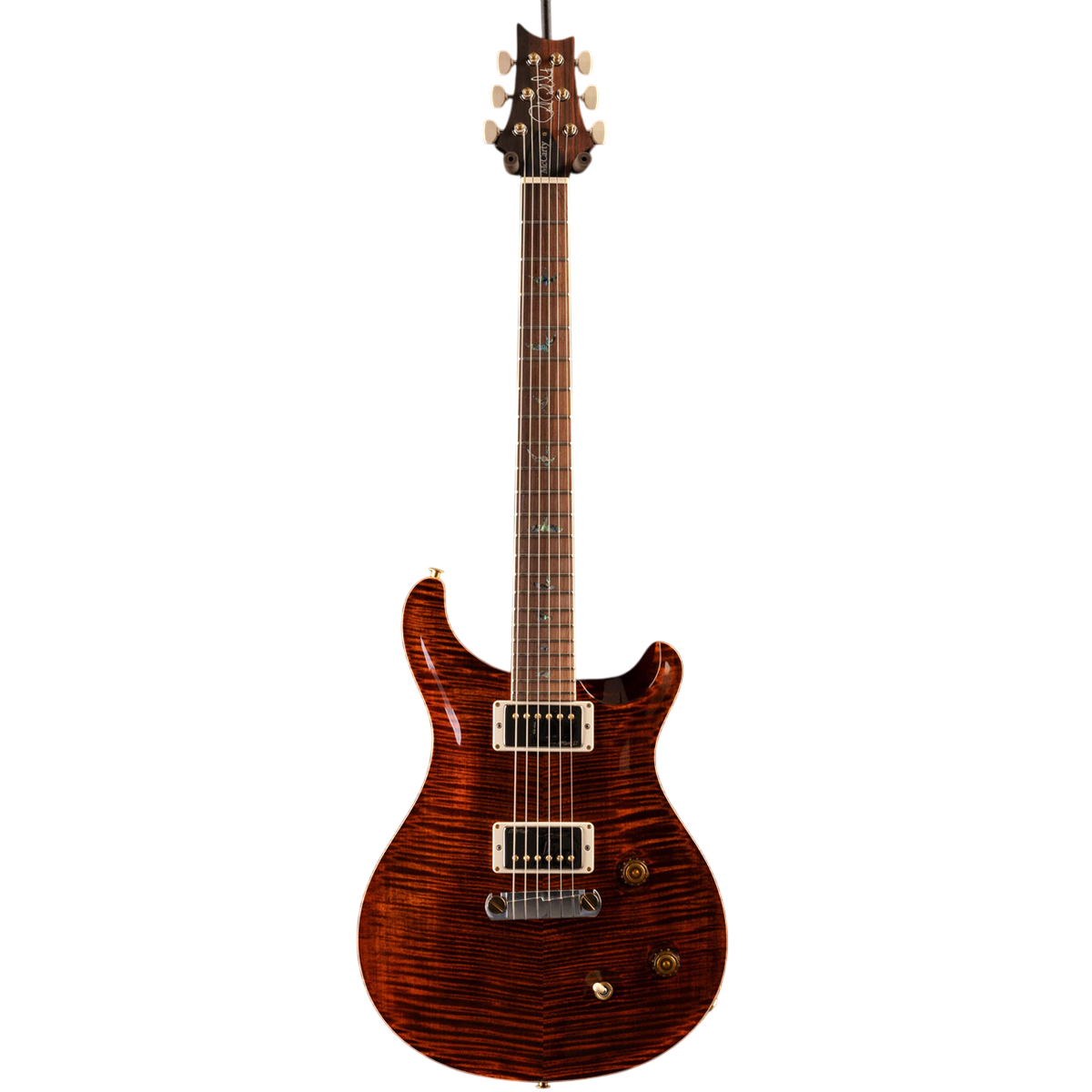 Đàn Guitar Điện PRS McCarty Wood Library 10 Top, Orange Tiger w/Case