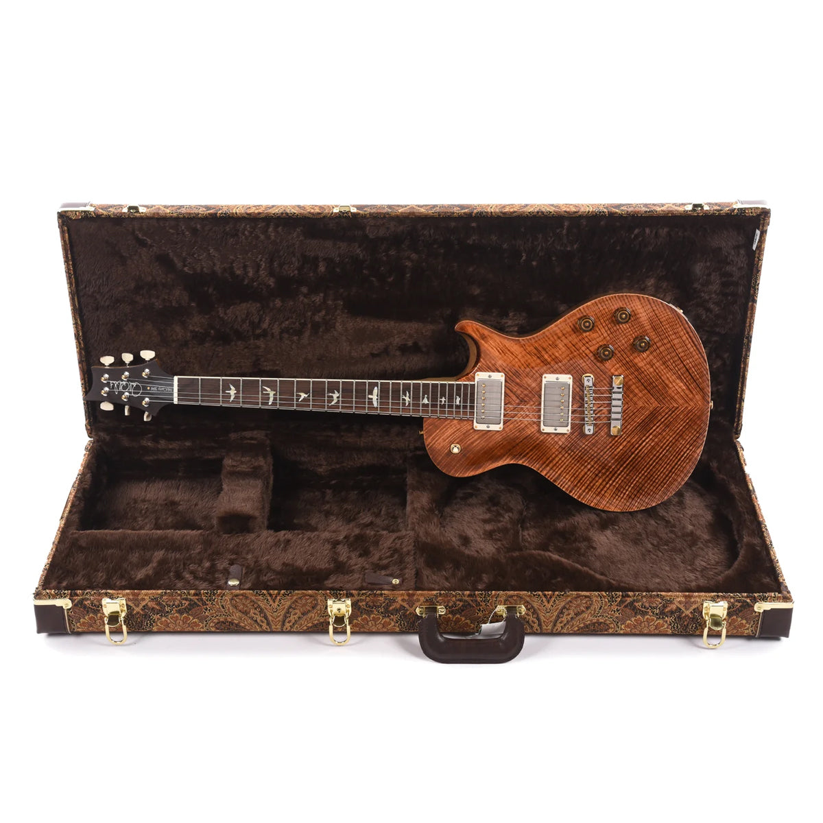 Đàn Guitar Điện PRS McCarty 594 Singlecut Wood Library 10 Top, Flame Copperhead w/Case