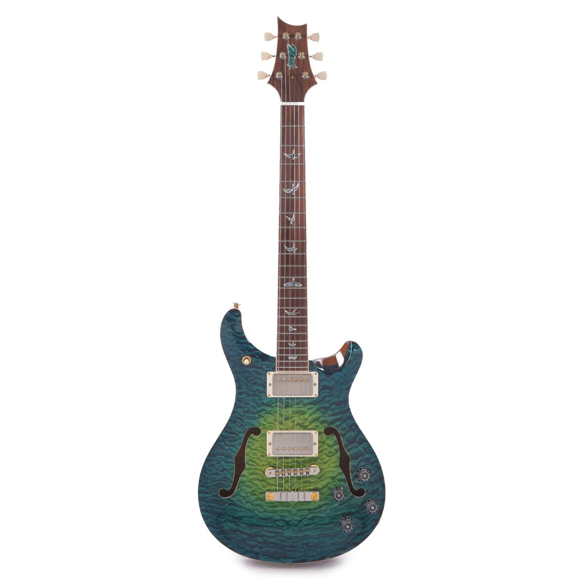 Đàn Guitar Điện PRS McCarty 594 Hollowbody II Wood Library 10 Top Private Stock, Laguna Glow w/Case