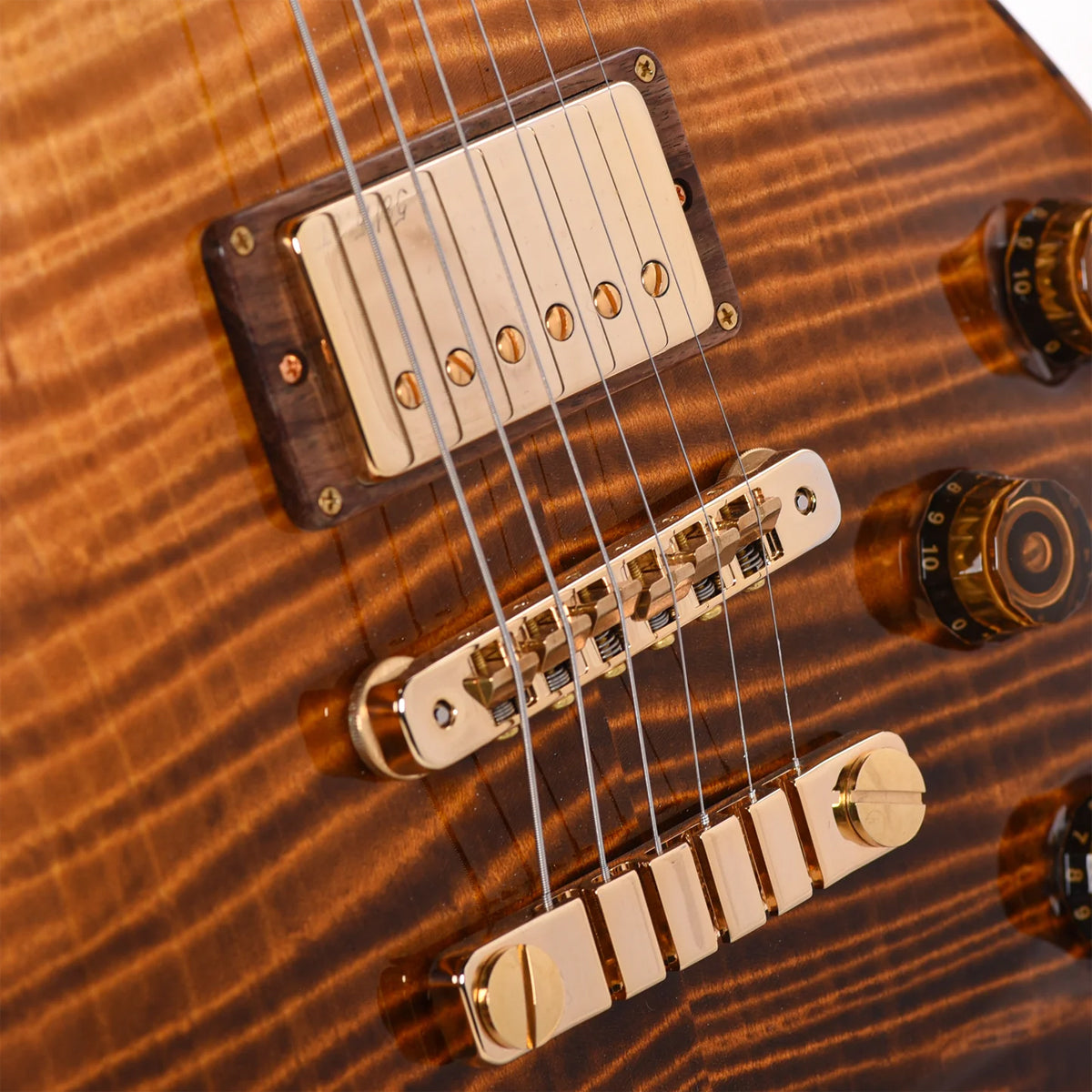 Đàn Guitar Điện PRS McCarty 594 Wood Library 10 Top Private Stock, Sandstorm w/Case