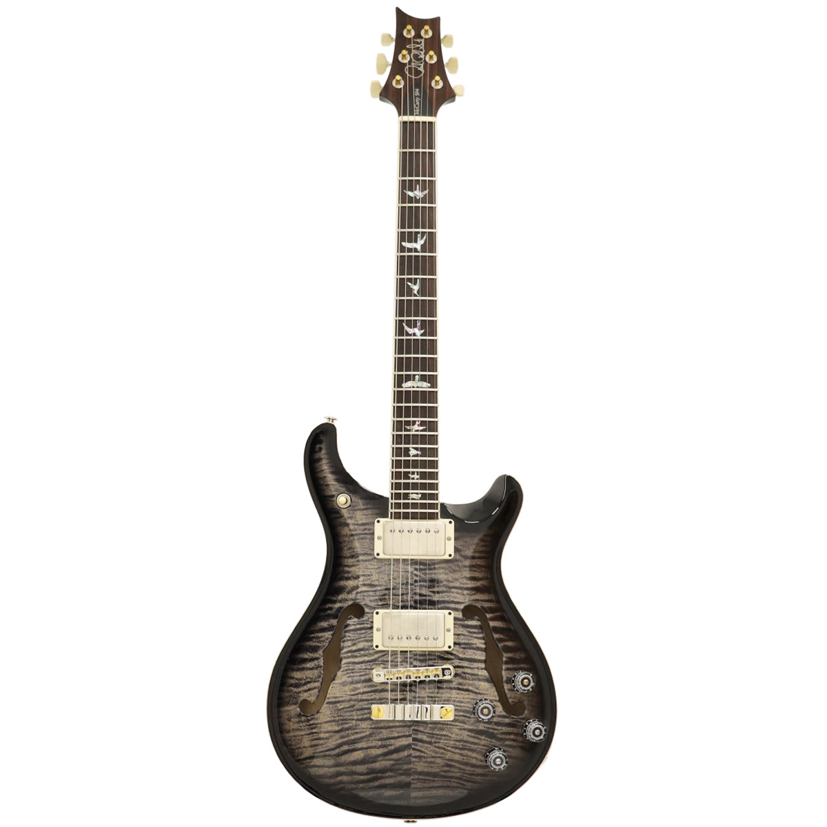 Đàn Guitar Điện PRS McCarty 594 Hollowbody II, Charcoal Burst w/Case