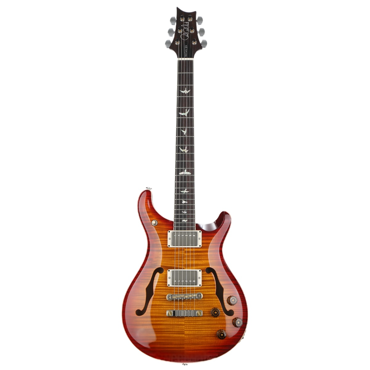 Đàn Guitar Điện PRS McCarty 594 Hollowbody II, Dark Cherry Sunburst w/Case