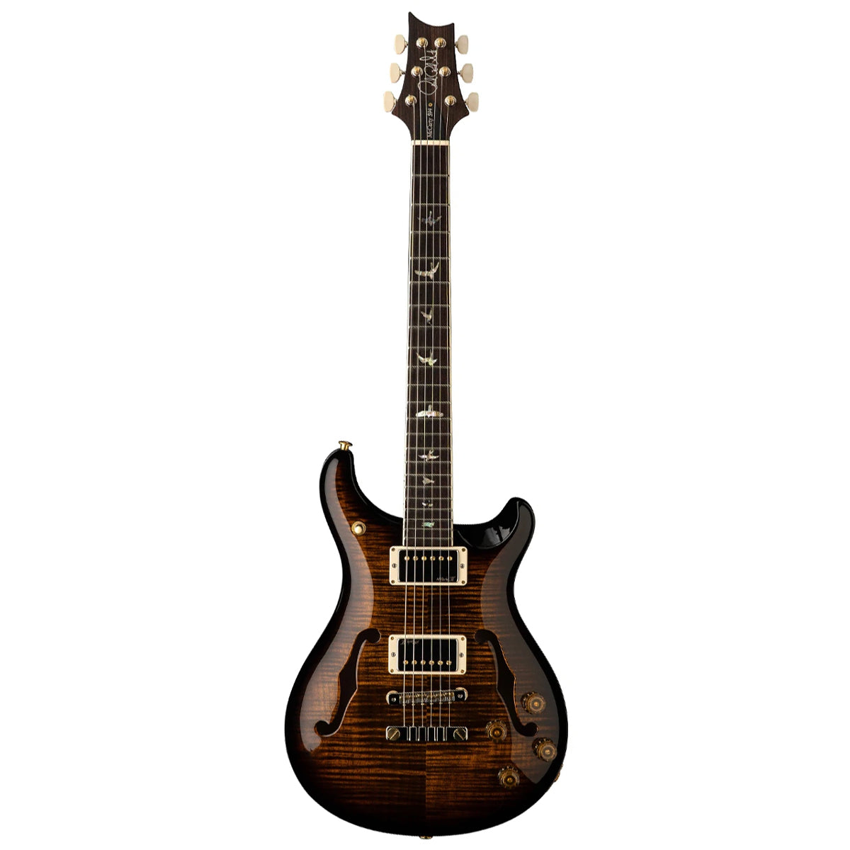 Đàn Guitar Điện PRS McCarty 594 Hollowbody II, Black Gold Wraparound Burst w/Case