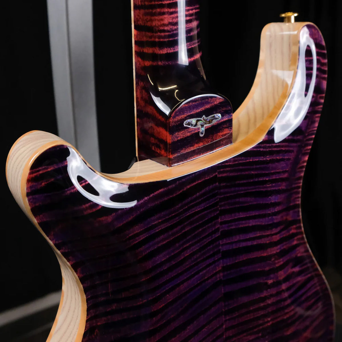 Đàn Guitar Điện PRS McCarty 594 Hollowbody II Wood Library 10 Top Private Stock, Ultra Violet Glow w/Case