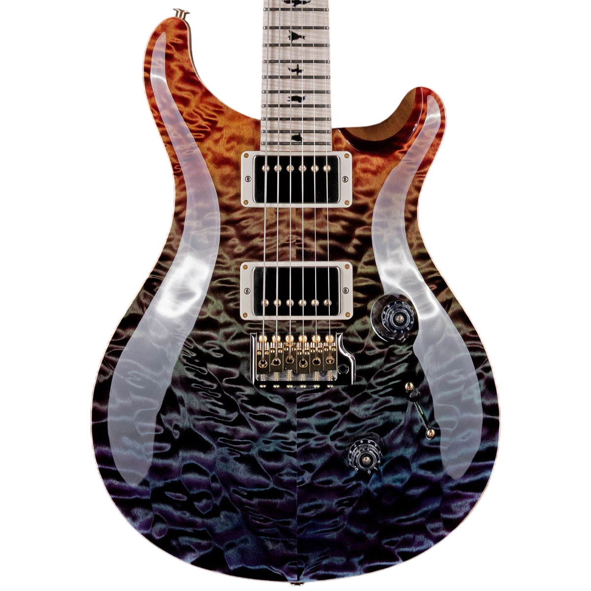 Đàn Guitar Điện PRS McCarty 594 Hollowbody II Wood Library 10 Top Private Stock, Zombie Fade w/Case