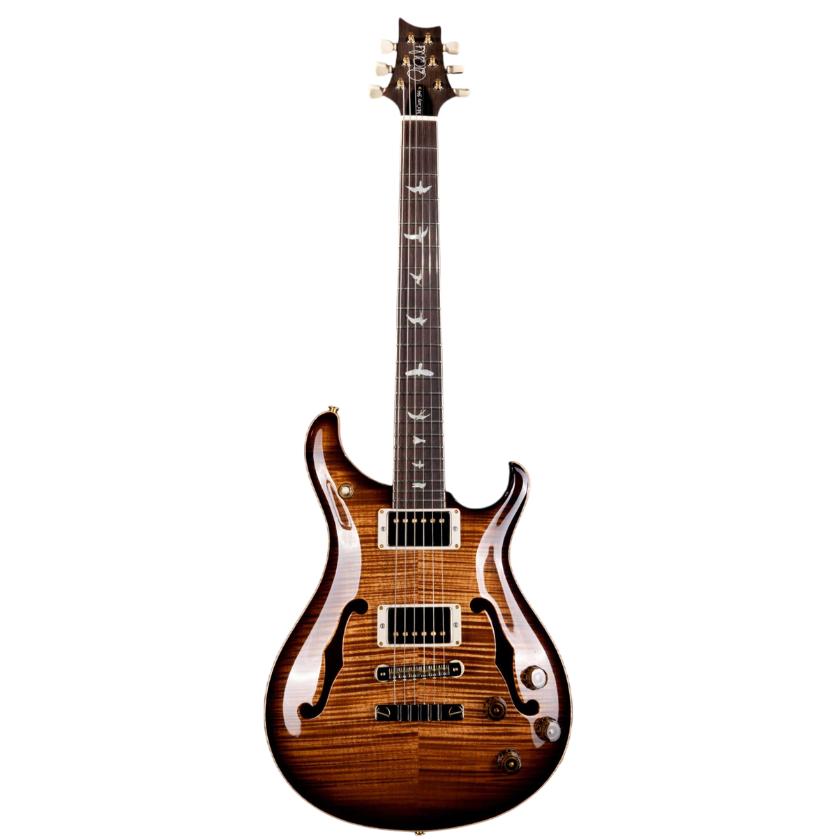 Đàn Guitar Điện PRS McCarty 594 Hollowbody II Wood Library 10 Top, Copperhead Burst w/Case