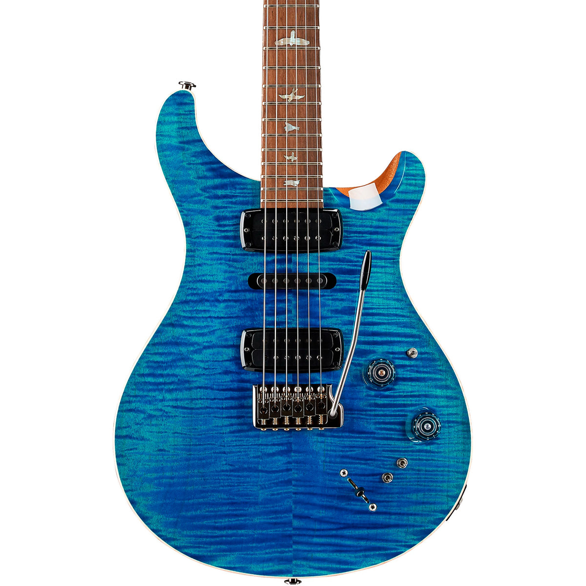 Đàn Guitar Điện PRS Modern Eagle V Wood Library 10 Top, Aquamarine w/Case