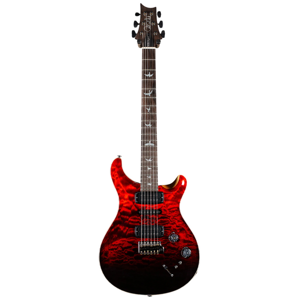 Đàn Guitar Điện PRS Modern Eagle V Wood Library 10 Top, Fire Red/Gray Black w/Case