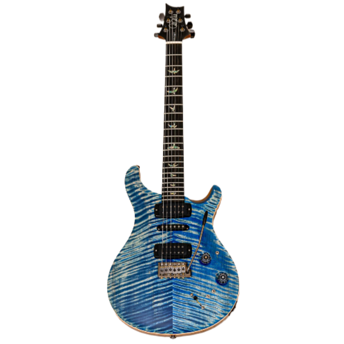 Đàn Guitar Điện PRS Modern Eagle V Wood Library 10 Top, Faded Blue Jeans w/Case