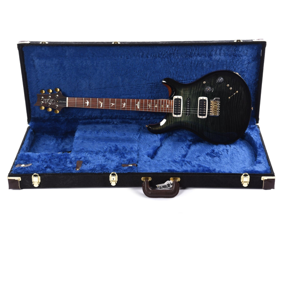 Đàn Guitar Điện PRS Modern Eagle V Wood Library 10 Top, Flame Trampas Green Fade w/Case