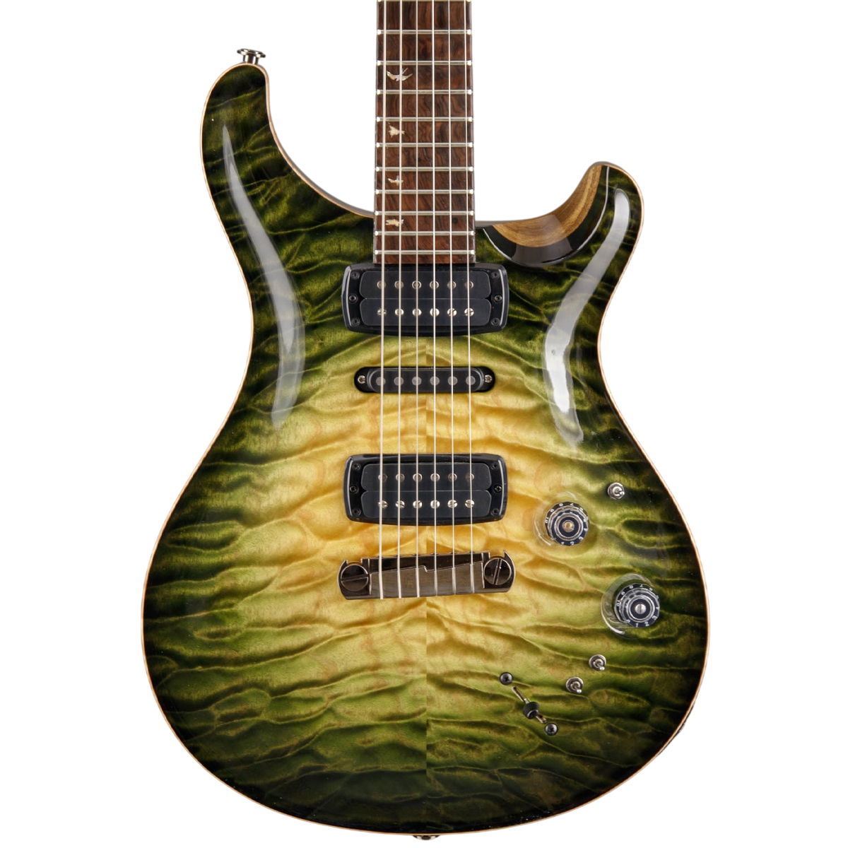 Đàn Guitar Điện PRS Modern Eagle V Wood Library 10 Top Private Stock, Zombie Sky w/Case