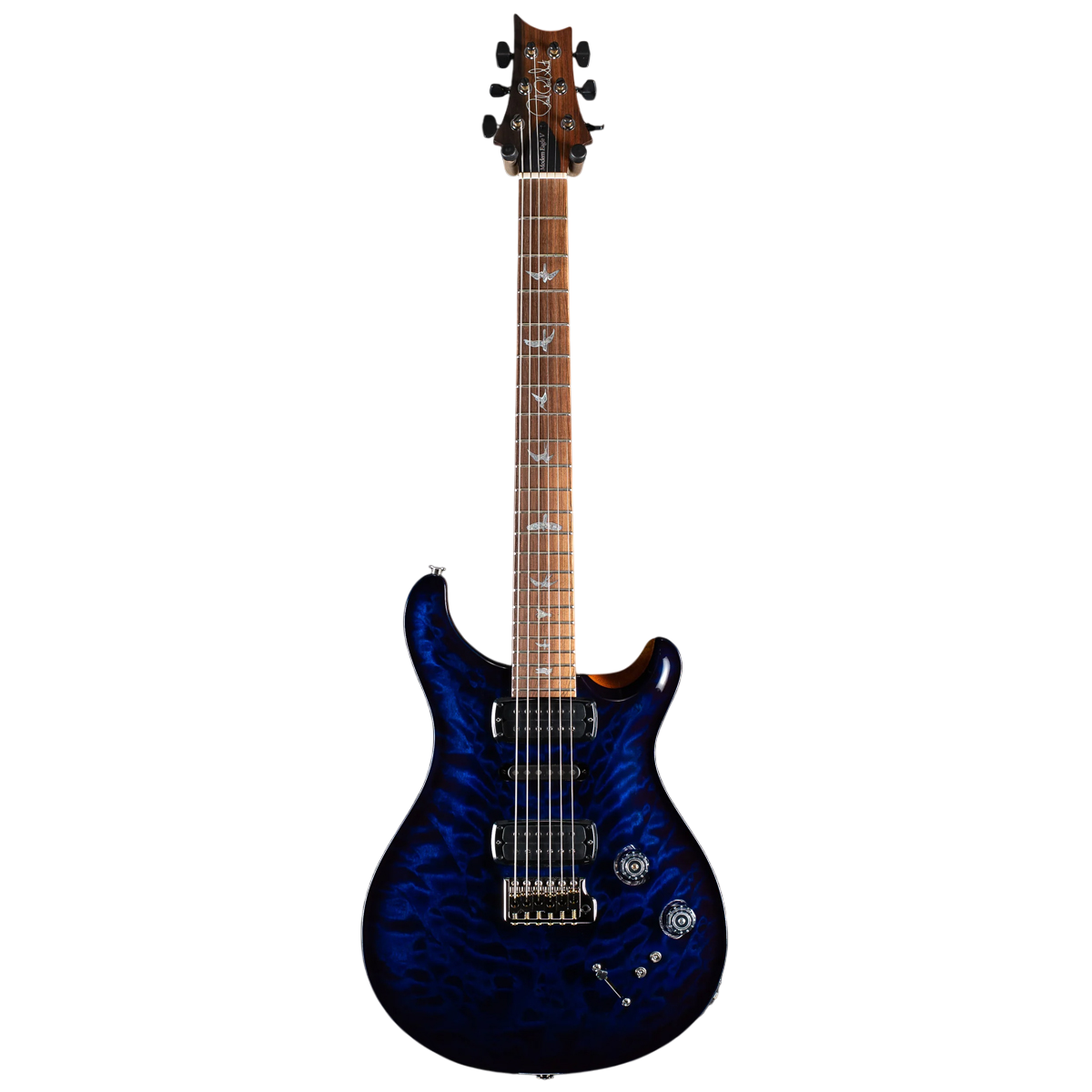 Đàn Guitar Điện PRS Modern Eagle V Wood Library 10 Top, Blue Indigo w/Case
