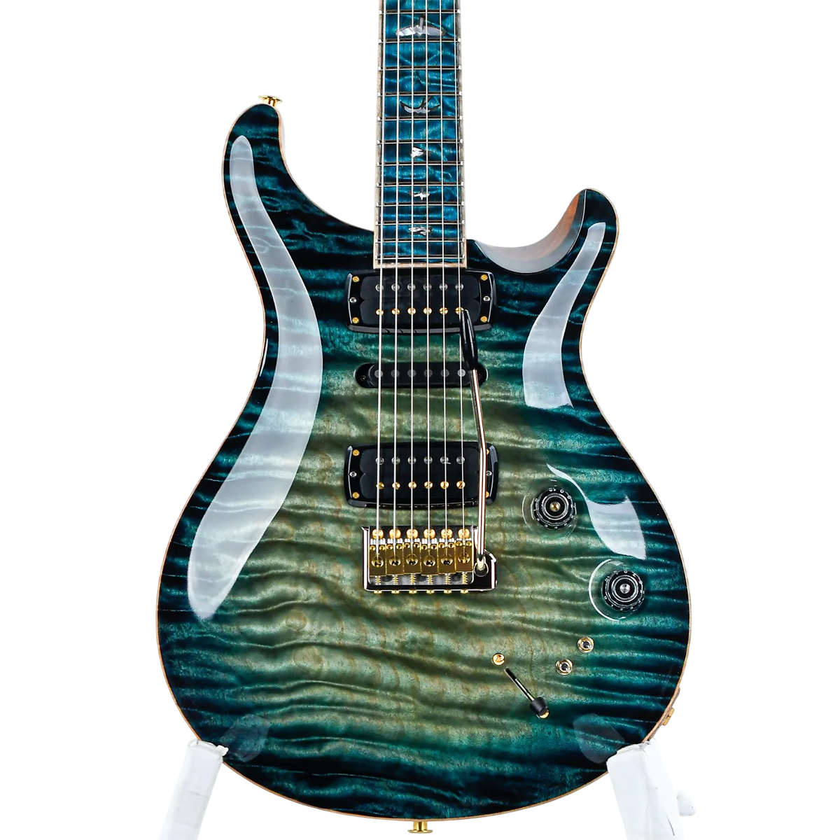 Đàn Guitar Điện PRS Modern Eagle V Wood Library 10 Top Private Stock, Sub Zero Glow w/Case