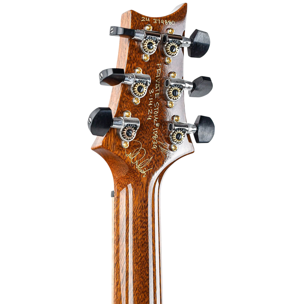 Đàn Guitar Điện PRS Modern Eagle V Wood Library 10 Top Private Stock, Sub Zero Glow w/Case