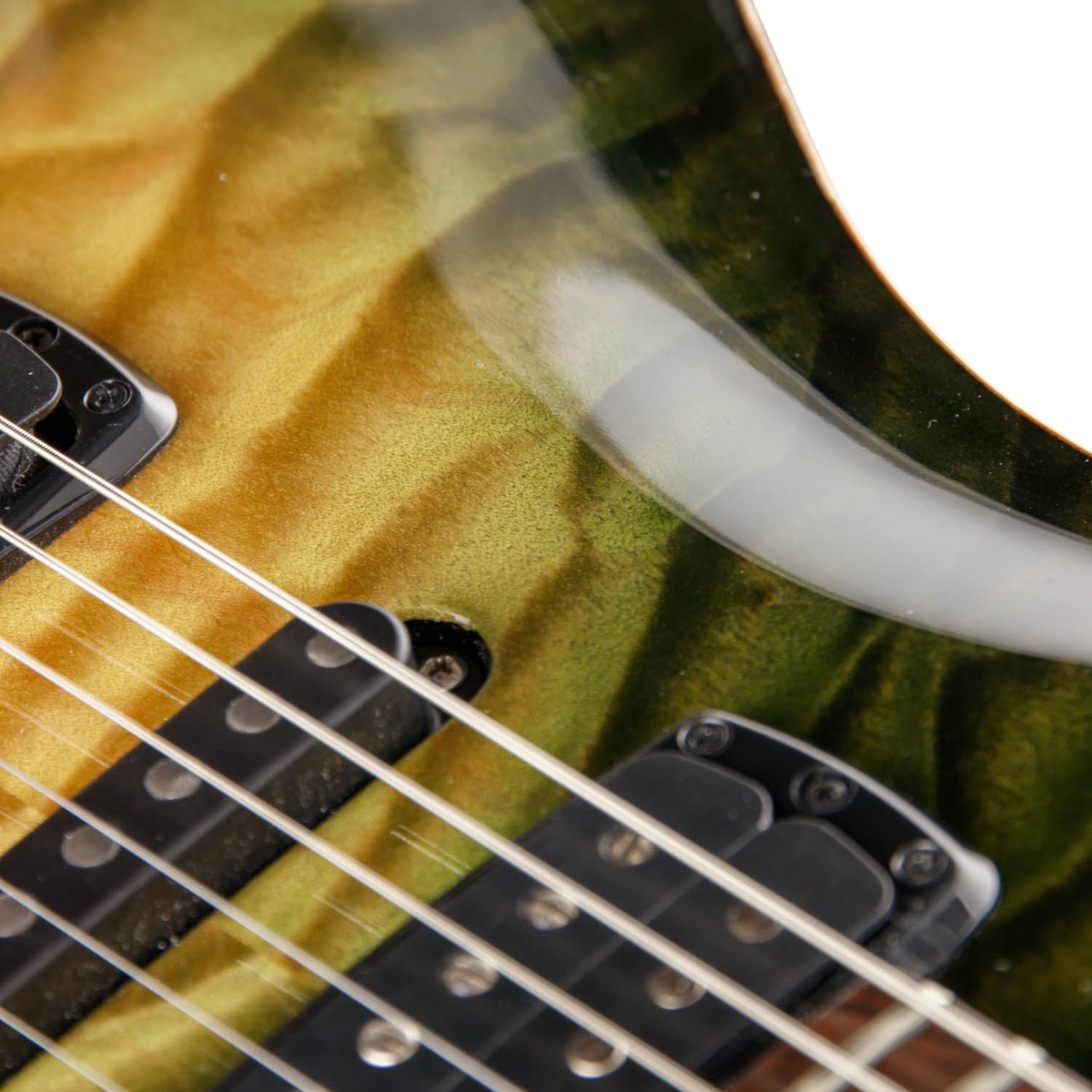 Đàn Guitar Điện PRS Modern Eagle V Wood Library 10 Top Private Stock, Zombie Sky w/Case