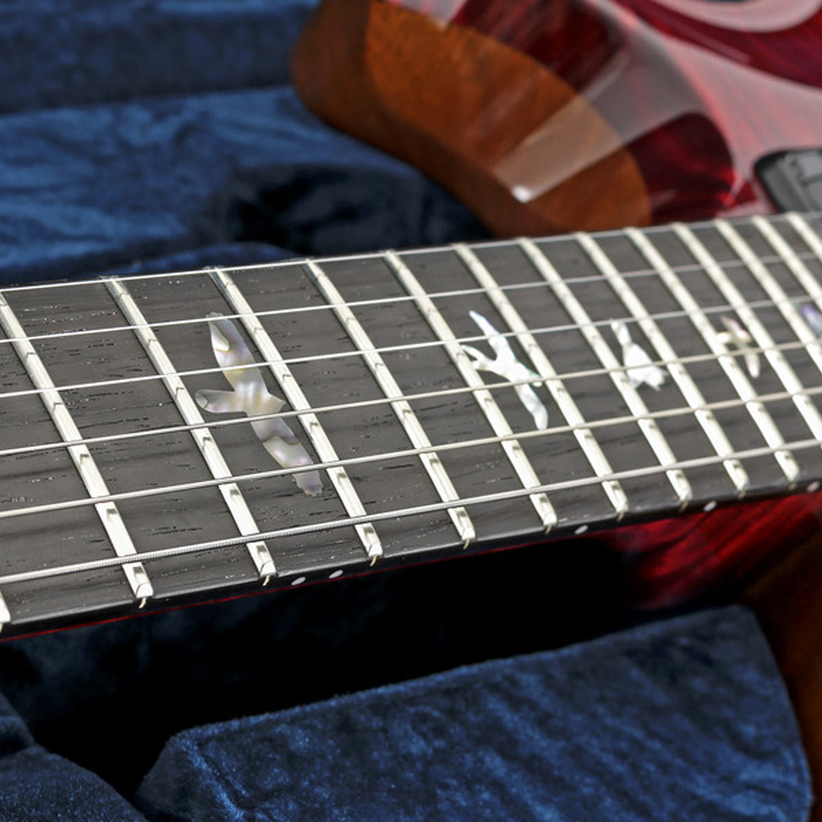 Đàn Guitar Điện PRS Modern Eagle V Wood Library 10 Top Private Stock, Fire Dragon Breath w/Case