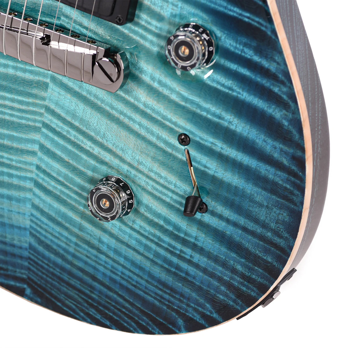 Đàn Guitar Điện PRS Custom 24 Wood Library 10 Top Private Stock, Sub Zero Glow w/Case