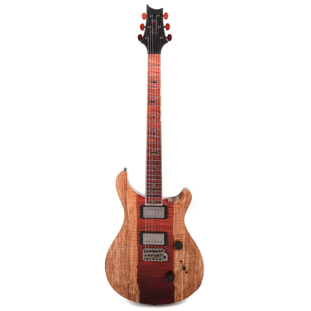 Đàn Guitar Điện PRS Custom 24 Wood Library 10 Top Private Stock, Fire Red Fade w/Case