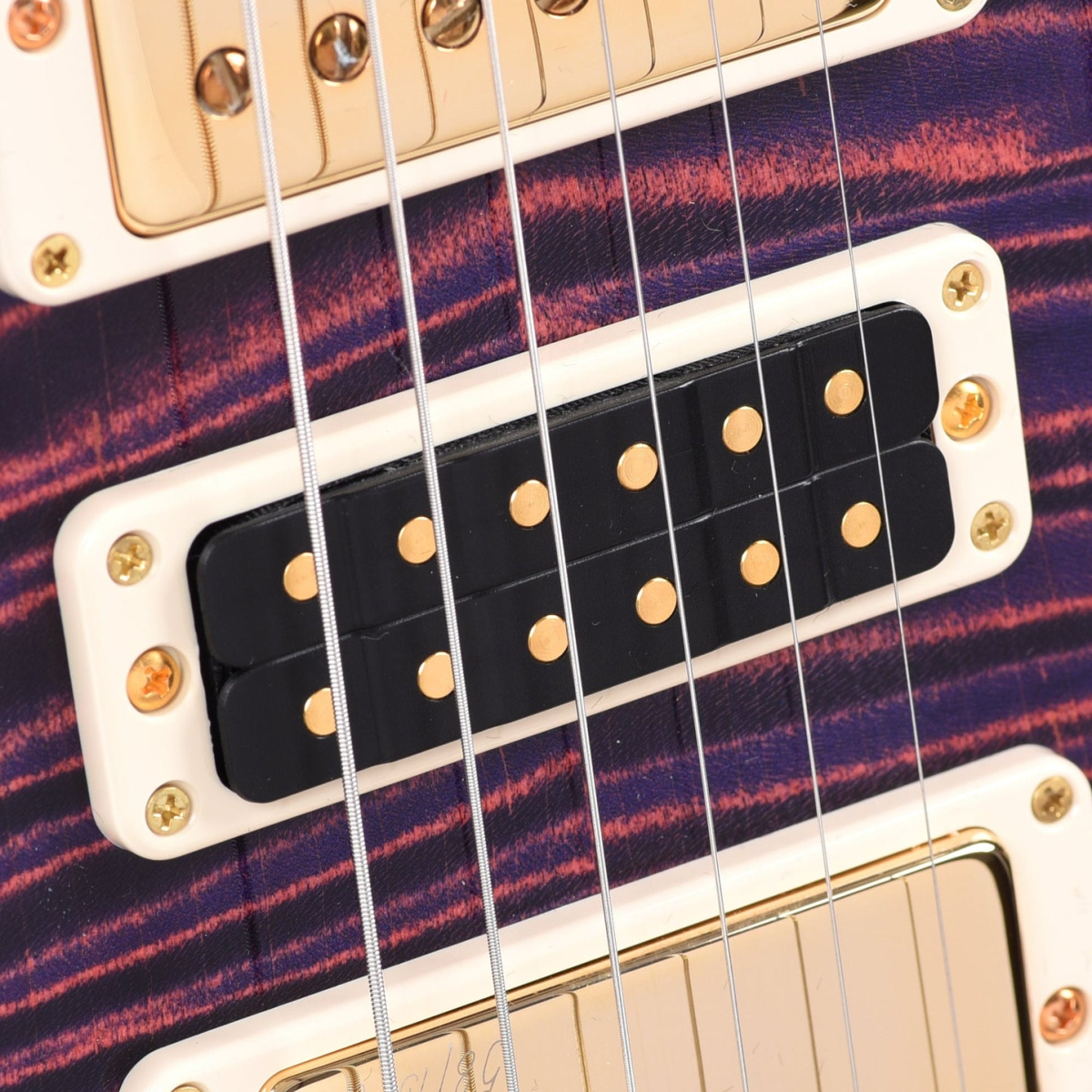 Đàn Guitar Điện PRS Special Semi-Hollow Wood Library 10 Top Private Stock, Ultra Violet Smoked Burst w/Case