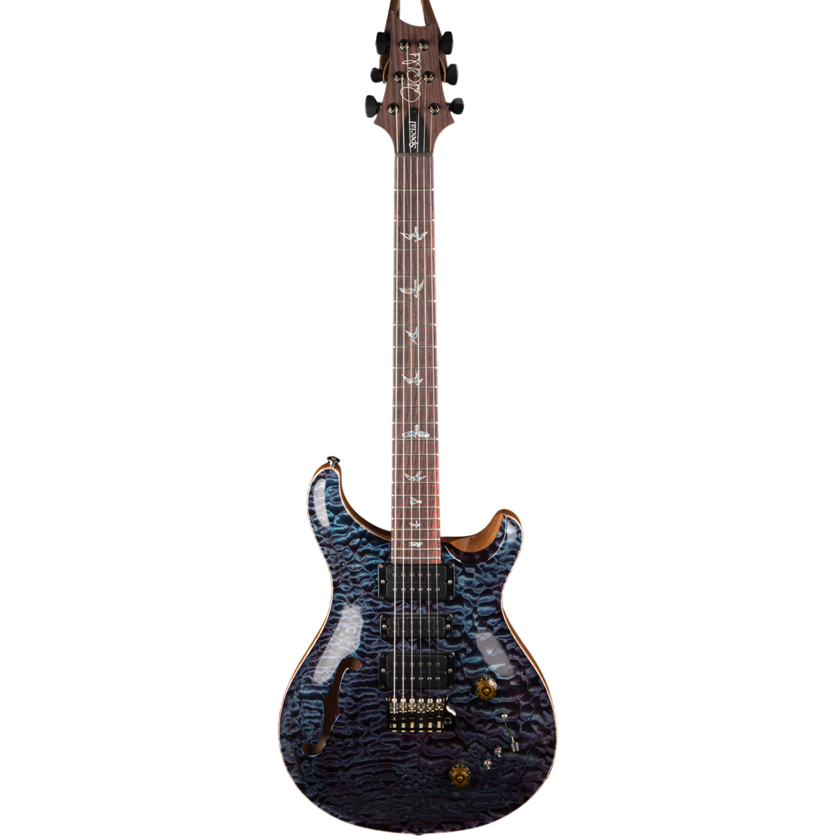 Đàn Guitar Điện PRS Special Semi-Hollow Wood Library 10 Top, Violet Quilt w/Case