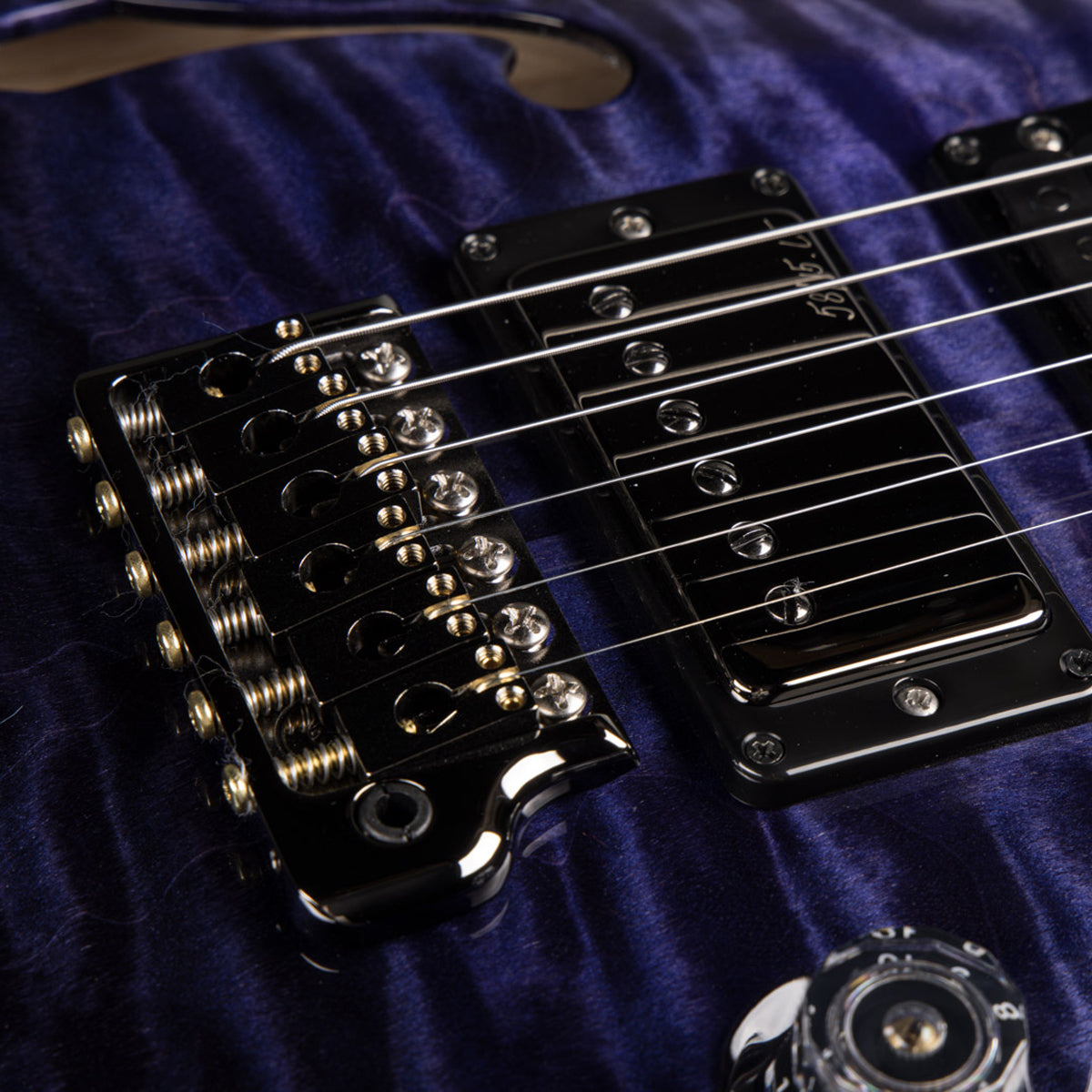 Đàn Guitar Điện PRS Special Semi-Hollow Wood Library 10 Top, Amethyst Faded Burst w/Case