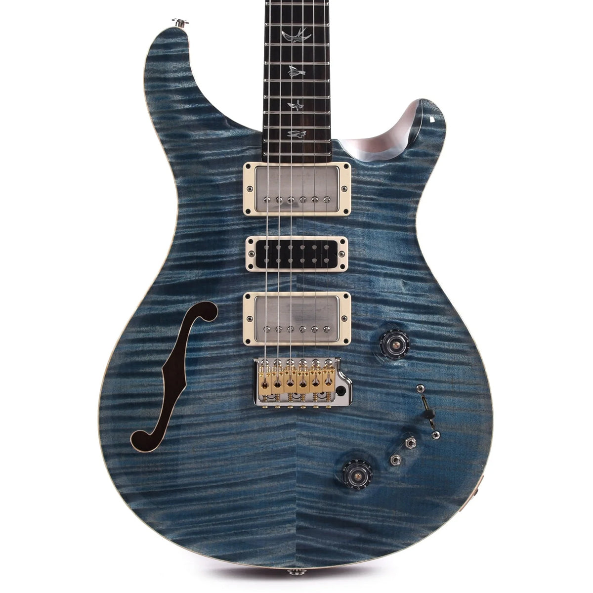 Đàn Guitar Điện PRS Special Semi-Hollow Wood Library 10 Top Private Stock, Nightshade Glow w/Case