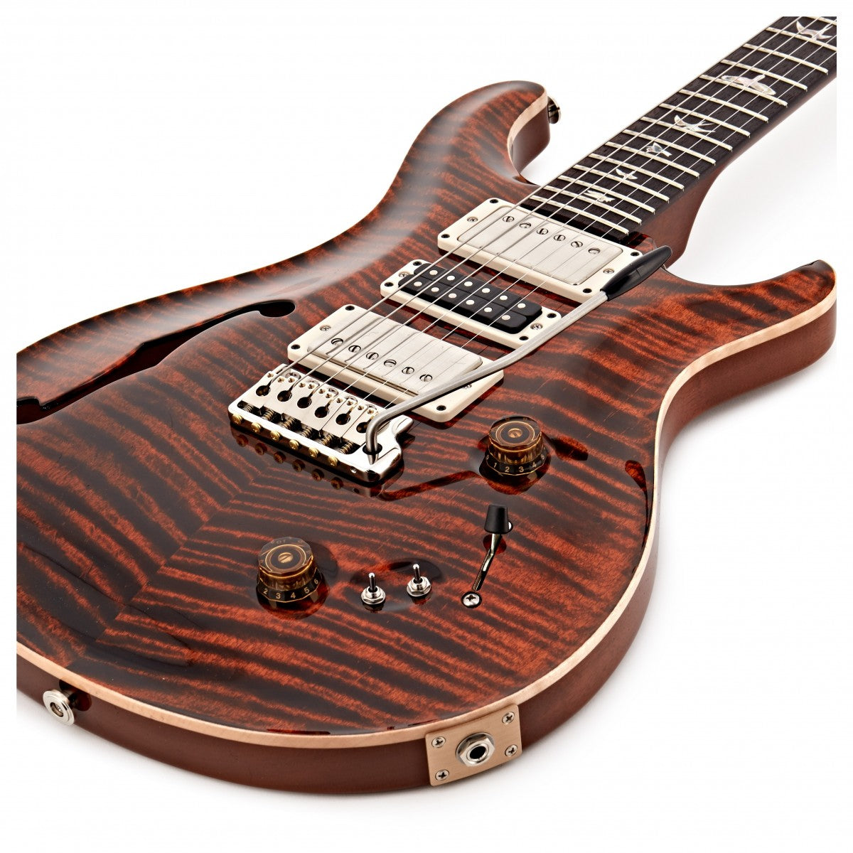 Đàn Guitar Điện PRS Special Semi-Hollow, Orange Tiger w/Case